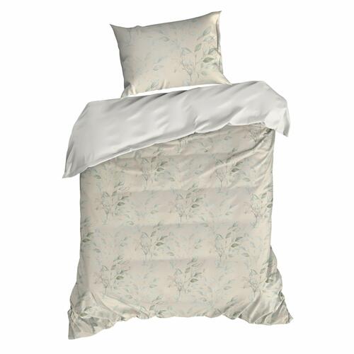Luxusné obliečky na posteľ z bavlneného mako saténu - Monte 4, prikrývka + vankúš